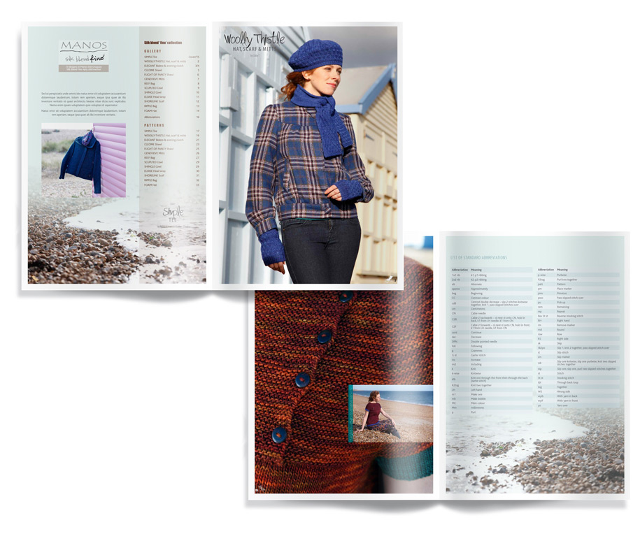 Artesano British Wool Pattern brochures